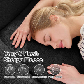 HABUTWAY® Inflatable Bean Bag Chair with Air Pump
