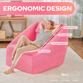 HABUTWAY® Inflatable Bean Bag Chair with Air Pump
