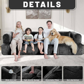 HABUTWAY® 103" Modular Sectional Sofa Couch