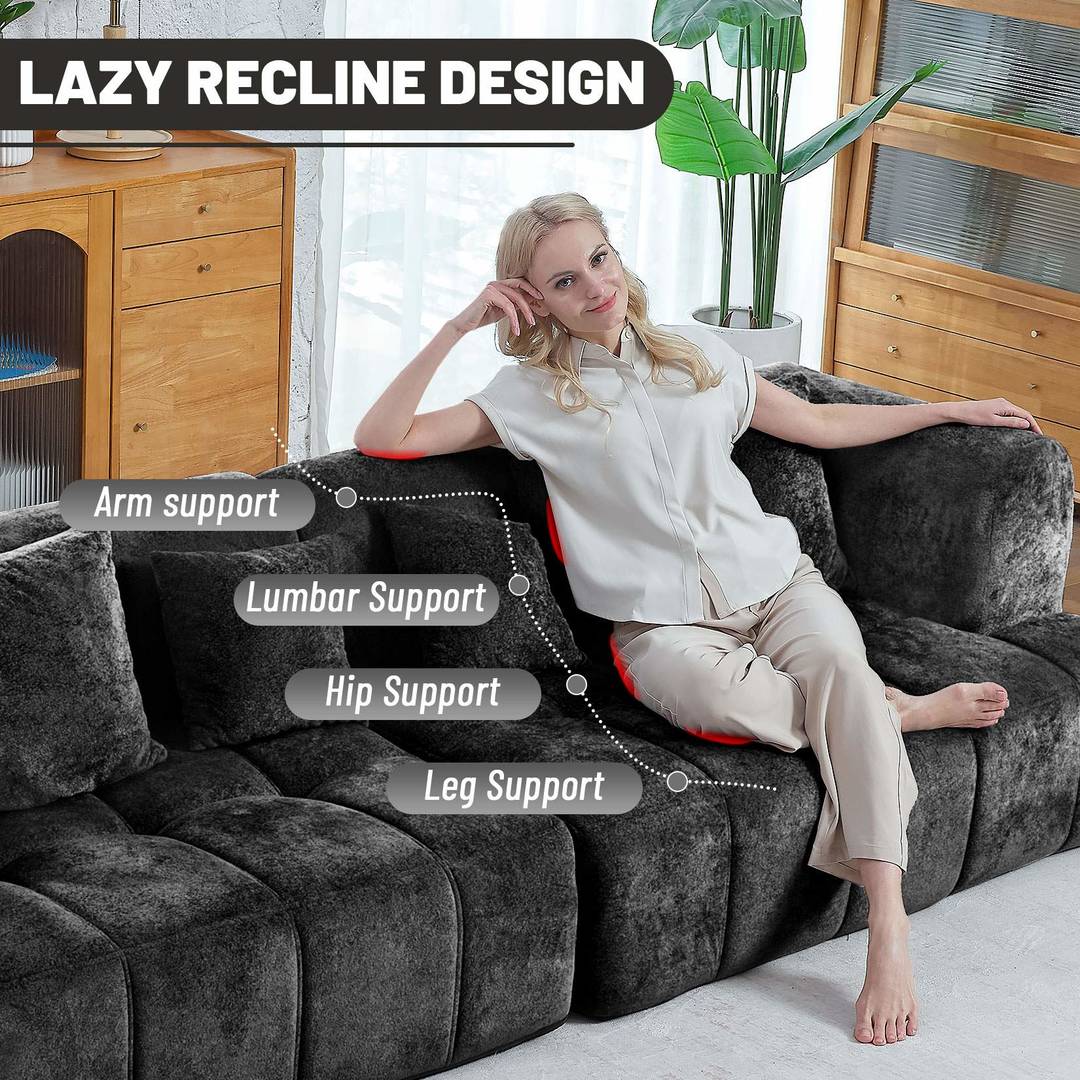 HABUTWAY® 103" Modular Sectional Sofa Couch