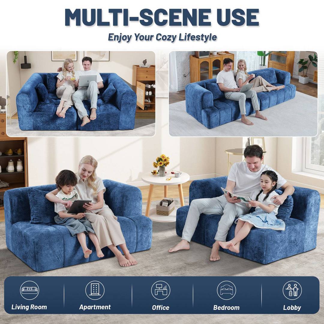 HABUTWAY® 103" Modular Sectional Sofa Couch