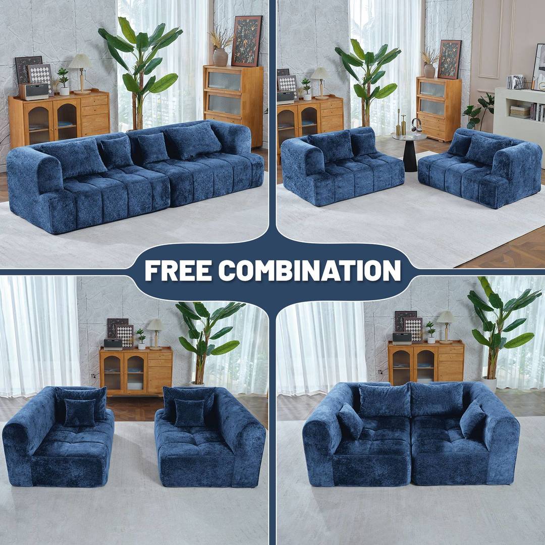 HABUTWAY® 103" Modular Sectional Sofa Couch