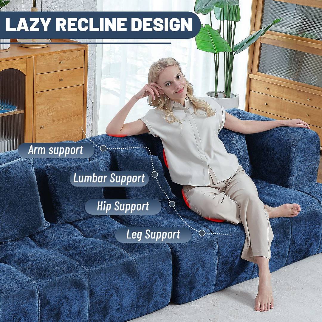 HABUTWAY® 103" Modular Sectional Sofa Couch