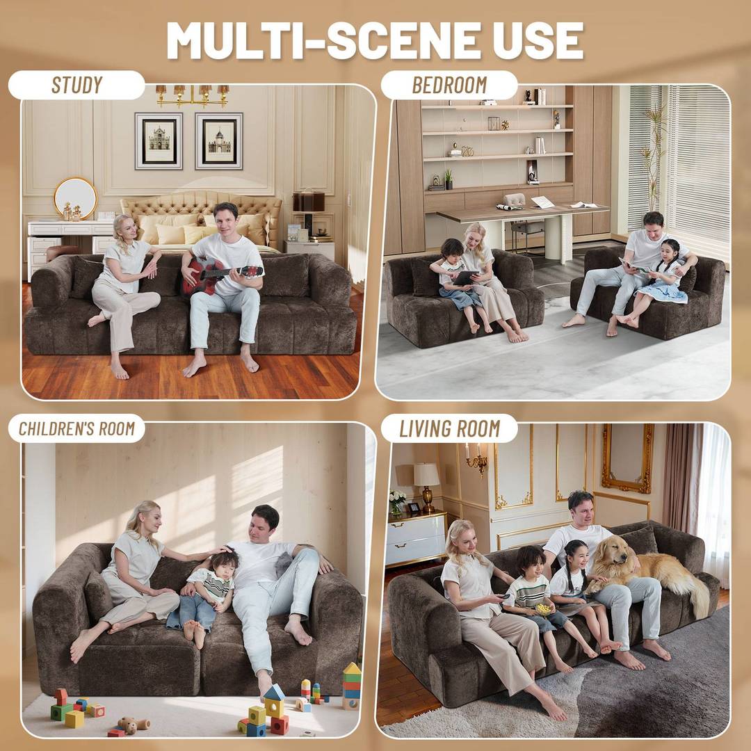 HABUTWAY® 103" Modular Sectional Sofa Couch