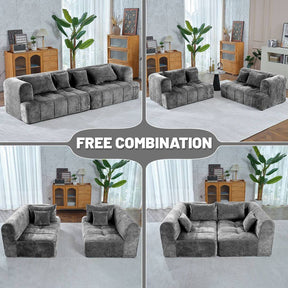 HABUTWAY® 103" Modular Sectional Sofa Couch
