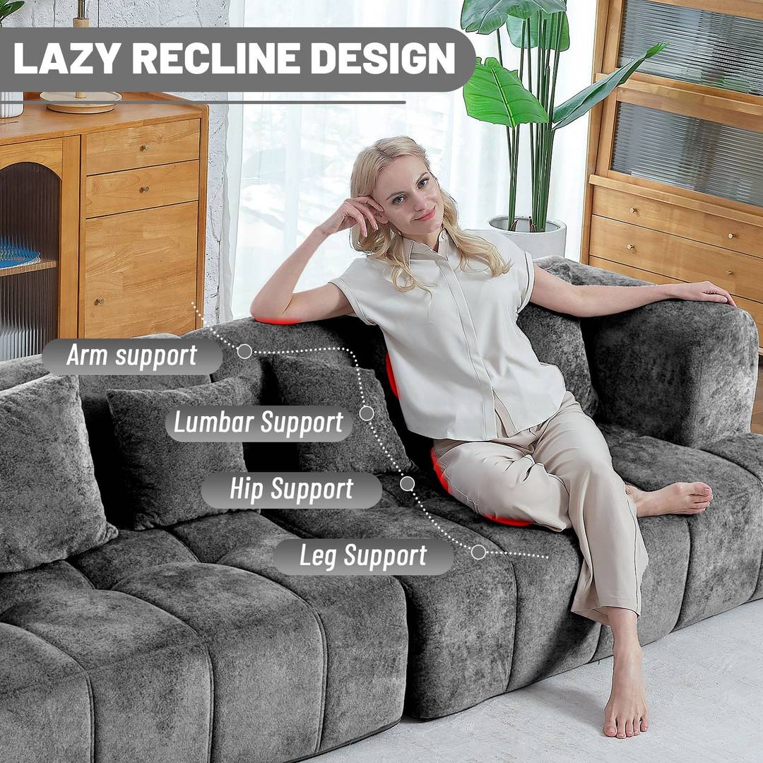 HABUTWAY® 103" Modular Sectional Sofa Couch