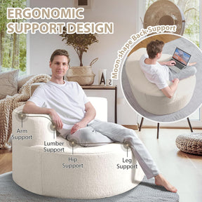 HABUTWAY® Round Bean Bag Chair