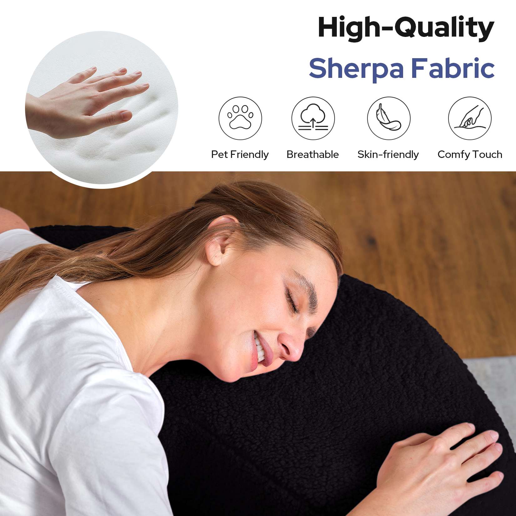 HABUTWAY® Round Bean Bag Chair