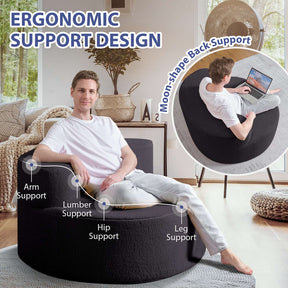 HABUTWAY® Round Bean Bag Chair