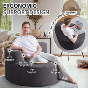 HABUTWAY® Round Bean Bag Chair