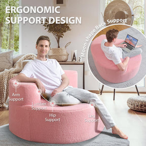 HABUTWAY® Round Bean Bag Chair