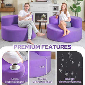 HABUTWAY® Round Bean Bag Chair