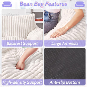 HABUTWAT Giant Bean Bag Chair