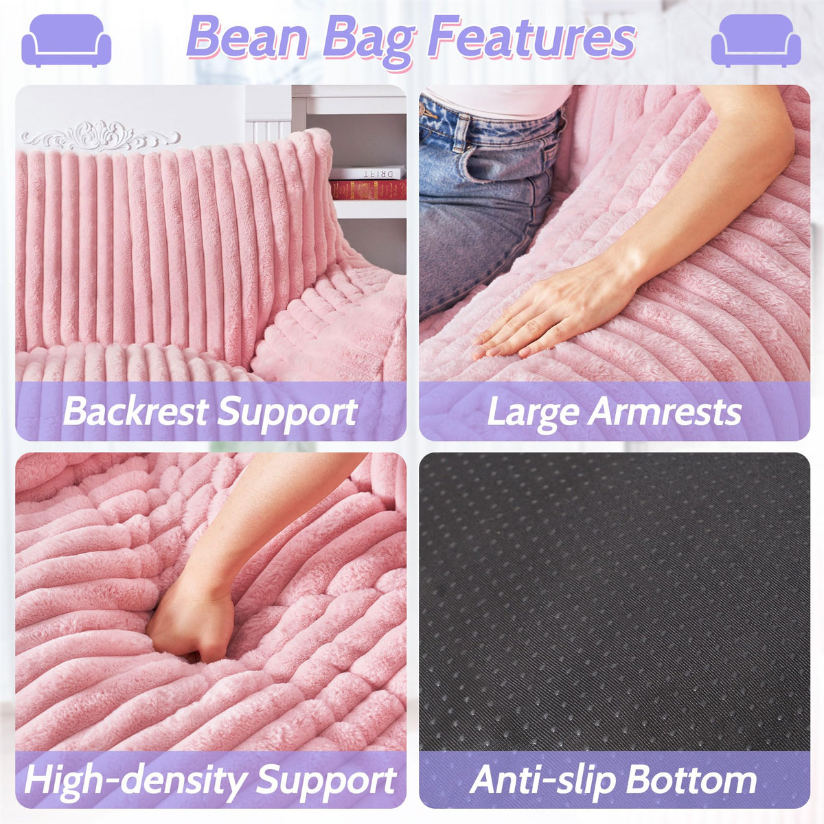 HABUTWAT Giant Bean Bag Chair