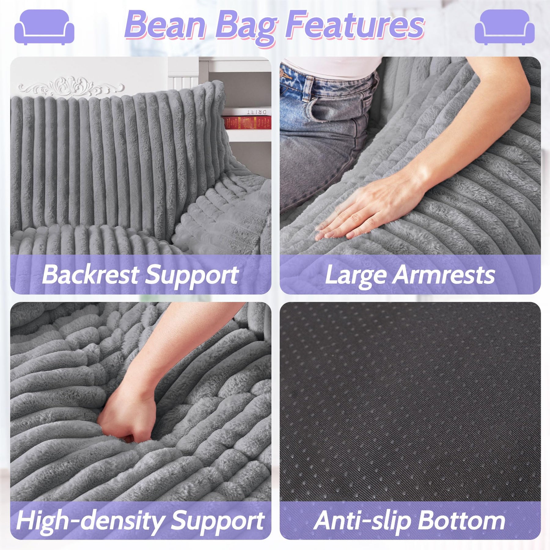 HABUTWAT Giant Bean Bag Chair