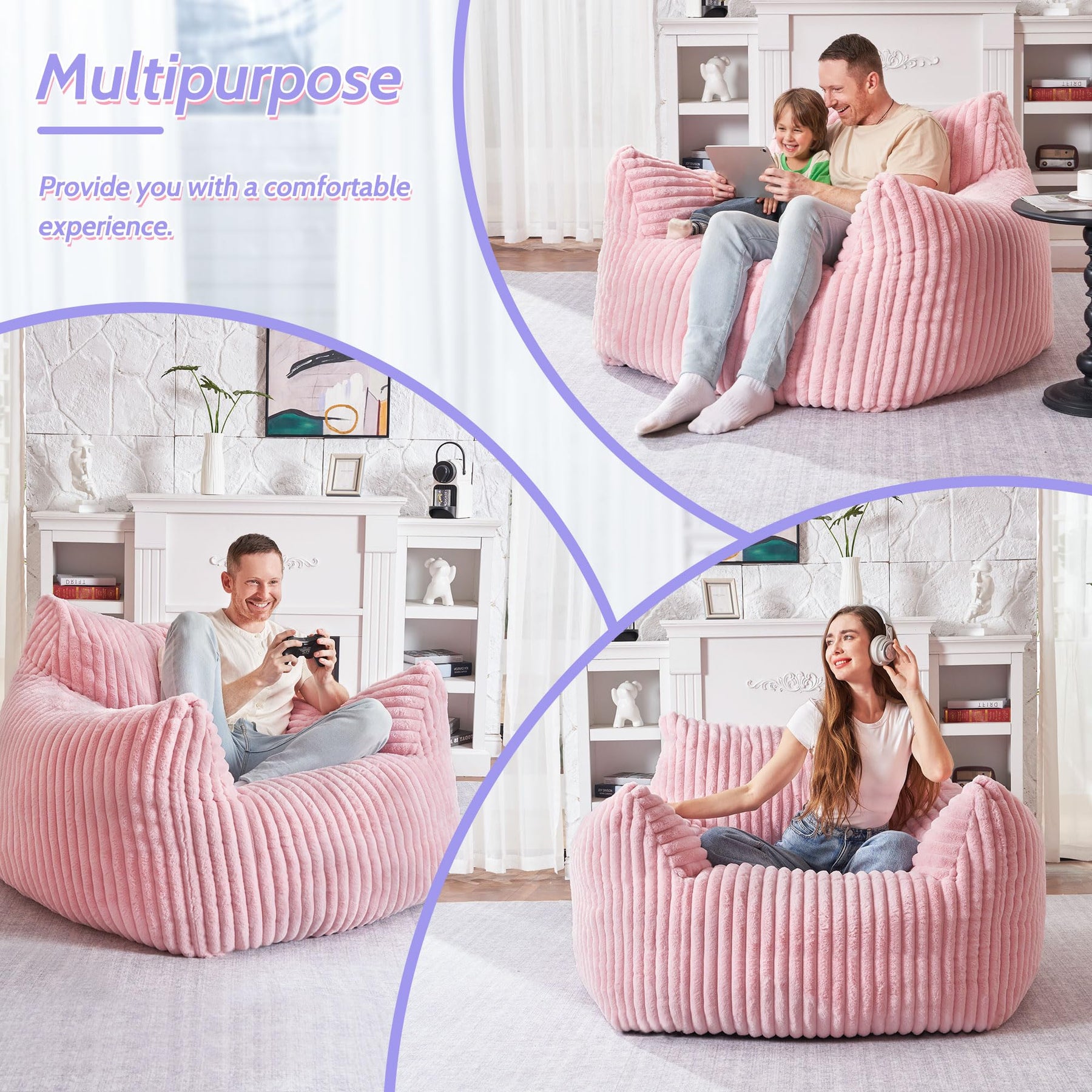 HABUTWAT Giant Bean Bag Chair